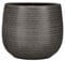 MICA Decorations Gabriel Pot de Fleurs Gris H 25 x Ø 29 cm