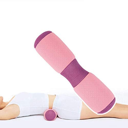 Yoga Bolster Kissen für die Taille, Hüfte und Hals & Health Care langsam Rebound Yoga Stick-Kissen Yoga Lendenkissen