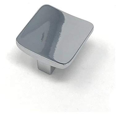 32mm Polished Chrome Square Knob for Kitchen Cabinets | Bedroom | Bathroom | Furniture | Cupboards