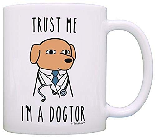 Tazza Mug Cane Simpatica Dottore Veterinario Divertente Personalizzabile