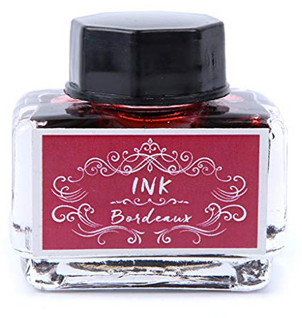 NA sweetWU 1 Bottle Pure Colorful 15ml Fountain Pen Ink Non-Carbon Refilling Ink Stationery
