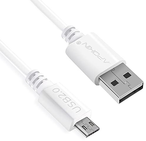 APOKIN® Cable Micro USB Carga Ultra Rápida [2 Metros] 5V/3A Carga Rápida Cable Android Duradero Doble Recubrimiento Cargador Móvil para Samsung, Huawei, Realme, OPPO, Vivo, TCL