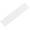 sourcing map 5 Pcs 0.5mm Mini Micro Twist Drill Bits, High-Speed Steel Straight Shank Extra Long Drill Bit 60mm for Aluminum Alloy