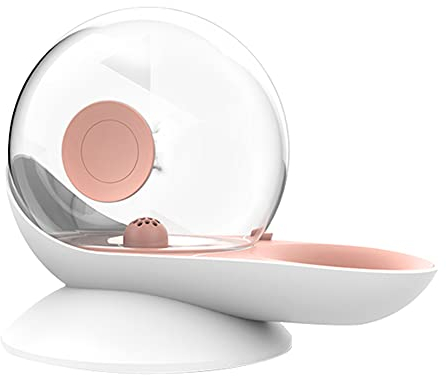 SHOPANTS Fontaine à eau automatique pour chat, 2,8 L, escargots, fontaine à bulles pour animaux de compagnie, grand bol à boire pour chat et chien, boisson sans électricité (30,4 cm x 15,5 cm x 24 cm)