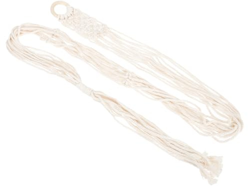 Happyyami Cordón De Guitarra Montado En La Pared Estante De Ropa Macramé Estante Colgante Colgante Flor Maceta Cuerda Planta Suspensión Ukelele Suspensión Guitarra Soporte De Pared