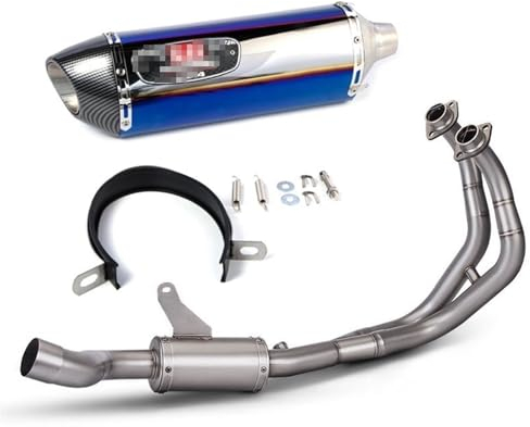 pot d échappement moto Pour R7 YZF-R7 2021 2022 2023 ans R7 échappement moto pot d'échappement Yoshimura avec collecteur avant lien tuyau Slip-on
