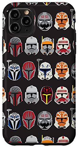 Star Wars The Clone Wars Trooper Helmet Pattern Case for iPhone 11 Pro Max