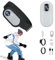 Telecamera per cani Tracker Collare - Telecamera di azione sportiva senza fili HD 1080P - Telecamera portatile stabile sportiva con videocamere per collare per cani telecamera di sicurezza domestica