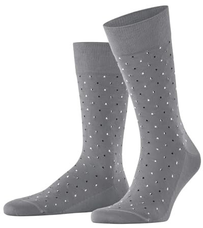 FALKE Herren Socken Cool 24/7 M So Baumwolle einfarbig 1 Paar, Grau Silver 3290 Perfect Tie, 41-42