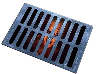 AYNKH Horror Halloween Bodenmatte 3D 3D Clown Fußmatte Lustige Horror Bodenmatte Horror Abwasser Clown Bodenmatte Stereoskopischer Vision Teppich Verwendet für Halloween Dekoration Innen und Außen
