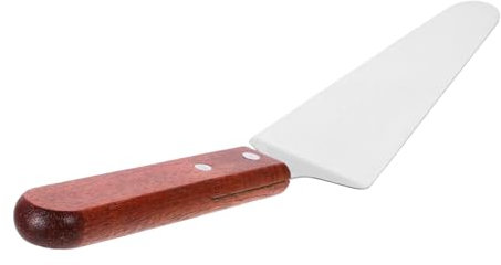 PRETYZOOM Backspatel Tortenspatel Kuchenschneider-Server Pizza-Server Pizzawender-Server Dreieck Teig käse messer pizzaschneider pizza schaufel+ Holzgriff Kuchenschaufel Backschaufel Bambus