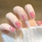 Boloshine Christmas Semi Cured Gel Nail Strips, 20PCS Self-Adhesive Full Wrap Shining Christmas Tree Nail Polish Stickers, Long Lasting Salon Quality Nail Wraps for Women Girls Winter Decor