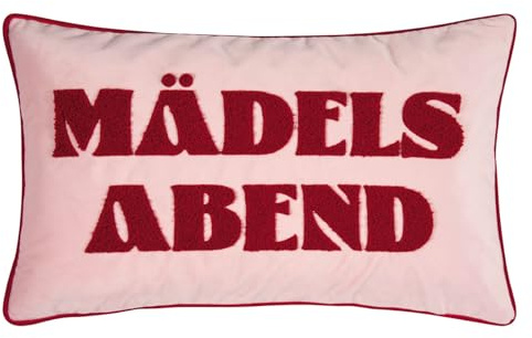 pad Home Kissenhülle Kissenbezug Text Schriftzug Spruch Geschenk Bunt