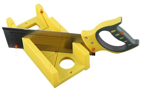 Scie à onglet manuelle - Scie à onglet portable - Scie à bois pour couper - Scie d'angle polyvalente pour la coupe du bois, l'artisanat du bois