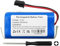 K KYUER 3000mAh Ersatz Saugroboter Akku Kompatibel mit Kyvol Cybovac L20 E20 E30 E31 Coredy R750 G800 G850 Robot Vacuum Cleaner CMICR18650F9M-4S1P Battery