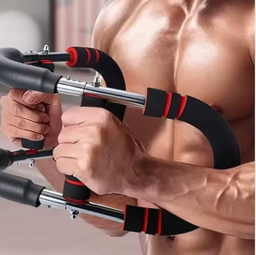 Twister Arm Trainer, Adjustable Forearm Strengthener, Arm Exercise Equipment, Chest Workout Equipment, Portable Spring Resistance for Home Workout Equipment 40-100lb