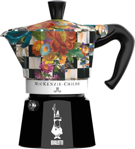 Bialetti Moka Express MacKenzie Limited Edition 3 Tazze, in Scatola