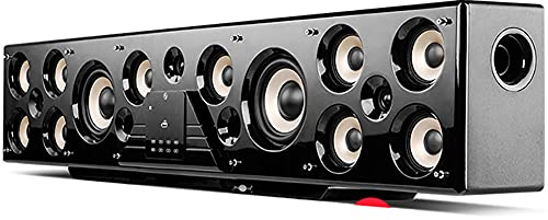 Surround Sound Home Theater Speaker System, 5.1 Channel, 750W High Power, 15 Speaker Combinations, Wireless 3D Wooden Speakers, 110-240V