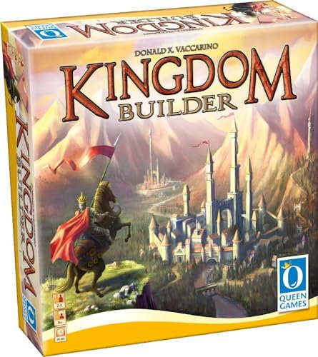 Queen Games 60833 - Kingdom Builder mehrsprachig - DE, GB, FR, NL, SP