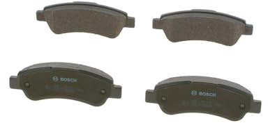 Bosch BP1020 - Brake Pads Car Rear Axle - Bosch Quality - Reduced Noise and Dust - ECE-R90 Certified - Copper-Free - 1 Set of 4 Pads