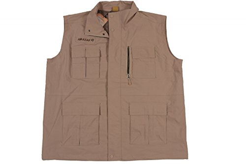 Abraxas Outdoor-Weste Herren - Übergröße, sand