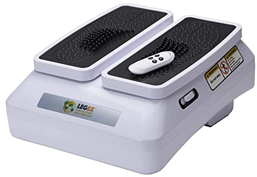 BioEnergiser Leg Exerciser Pro Bein-Trainer für passives Training - 3 Stufen, inkl. Fernbedienung - sanfte Bewegung, für Jung und Alt - Leg Exerciser Pro, Beige
