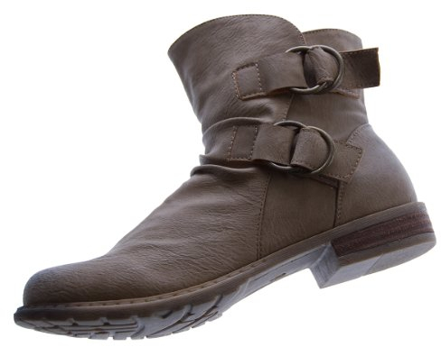 Damen Stiefeletten Braun Brasch Schuhe Stiefel Pumps Knöchelschuhe gefüttert Kaltfutter Absatz Gr. 37