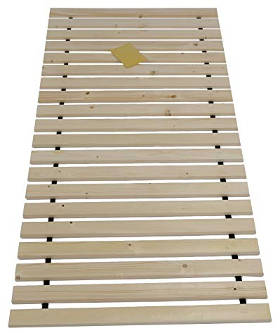 TUGA - Holztech Rollrost 100 x 200 cm 20mm 300kg Lattenrost Rolllattenrost Stabiler Bettrost Qualität aus Deutschland
