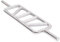 POWER-XTREME Rahmenhantel I Trizepstrainer I Bizepstrainer I Bizepbomber I Hammer-Curls I 30mm I bis 200kg I 86cm I 2 Federverschlüsse I verchromt I Kreuzrändelung I Bizeps Trizeps Stange