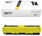 1x Müller Printware Toner kompatibel für Canon I-Sensys LBP 611 613 Cdw Cn, 045 / 045H Y 1243 C 002 Yellow