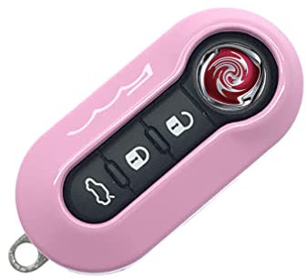 Protex Coque de protection brillante pour clé de voiture, rose