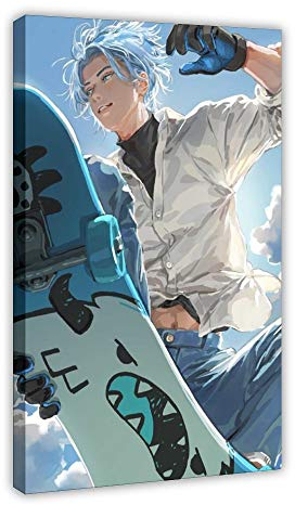 Anime-Poster SK8 The Infinity 26 Leinwand-Poster, Wandkunst, Dekordruck, Gemälde für Wohnzimmer, Schlafzimmer, Dekoration, 40 x 60 cm