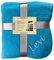 Schnoschi türkise Fleece Kuscheldecke mit Namen Bestickt 170 x 130 cm Sofadecke Fleecedecke warme Decke