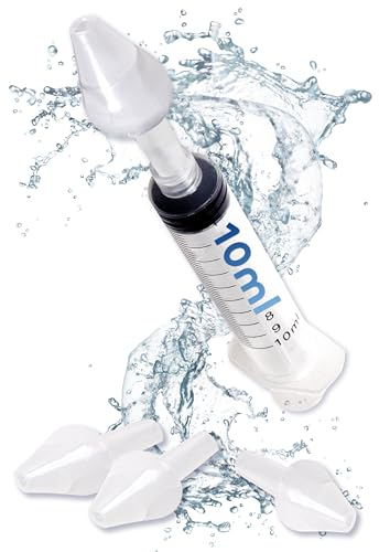 A&M Italia Set Irrigatore Nasale Bambini - Made in Italy - 1 Siringa + 3 Olive x Lavaggio Naso