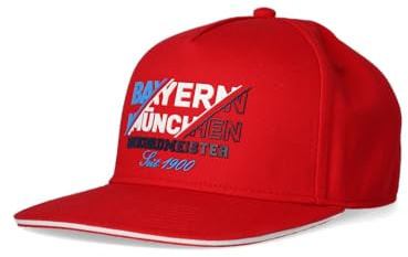 FC Bayern München Snapback Cap I Baseballkappe| Rekordmeister I Navy oder Rot
