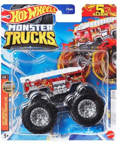5 alarmas HWC67 | Hot Wheels Monster Trucks & Vehículo Die-Cast