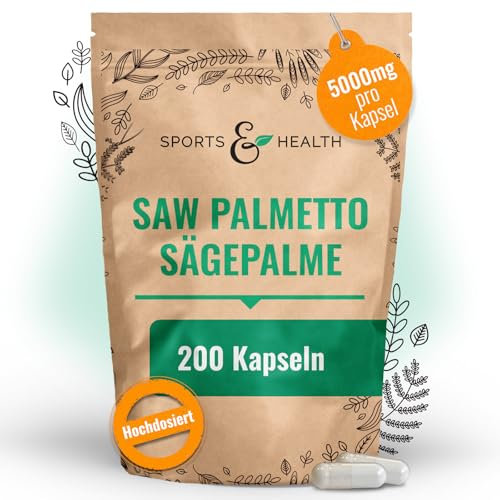 Capsules de palme enana americana - 200 capsules