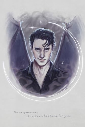 ACOTAR inspired DOTTED Rhysand Notebook Journal: 120 pages: There you are, I’ve been looking for you