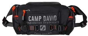 Camp David Herren Crossbody Bag mit Label Prints Black