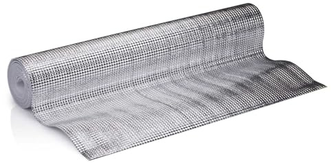 Heizkörper Reflexionsfolie 2,5 m x 50 cm Zuschneidbar Heizung Isolierfolie Isoliermatte