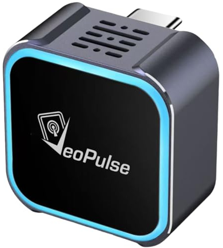 C-Pro USB-C Adattatore Wireless per CarPlay e Android Auto – Per auto già dotate di sistema cablato – Memoria per 2 telefoni – Scocca in zinco anti-surriscaldamento - WiFi 5GHz Stabile