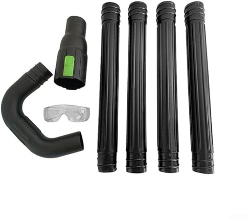 For Leaf Blower Gutter Cleaning Attachment with Rotating Head and Sturdy Extension Pipe Assembly for Durability
