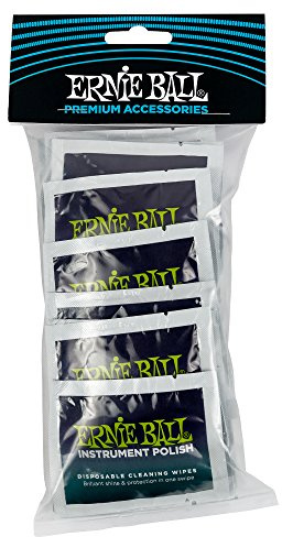 Ernie Ball P04248 Wonder Wipes Instrument Polish 20 Pack