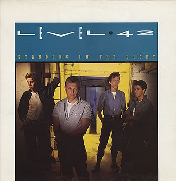 Level 42 Standing In The Light Polydor POLD5110 EX/EX 1983 with inner
