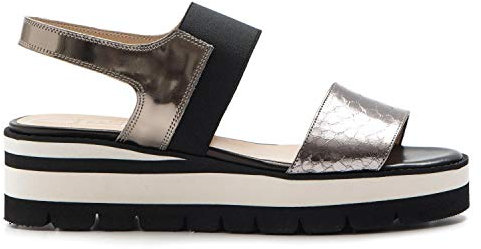 LUCA GROSSI - Sandals in multicolor metal leather - 655LIONA BOA LAME ACC - 37
