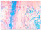 Hippowarehouse Pink and Blue Marble Chopping Board Toughened Glass Cutting Kitchen Accessory Photograph Gift Customised