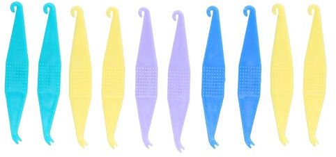 Niady 10pcs / Bag KFO Elastic Placers Zahnspange Elastische Bänder Polituren
