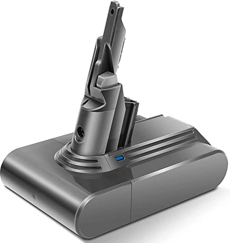 Batteria per Dyson V7, Vecukty Sostituzione più duratura Batteria Dyson V7 4000mAh compatibile con V7 Motorhead Pro, V7 Trigger, V7 Fluffy, V7 Materasso, V7 Absolute con 1 Trigger Lock