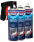 Unterbodenschutz Steinschlag Spray schwarz Presto 3 X 500 ml mit Pistolengriff
