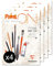 Clairefontaine 96537Cpack - Bloc Collé PaintON Multi-techniques - 40 Feuilles Papier Dessin Multi-techniques au Grain Très Léger - Blanc - A4 21x29,7 cm 250g - Paquet de 4 Blocs